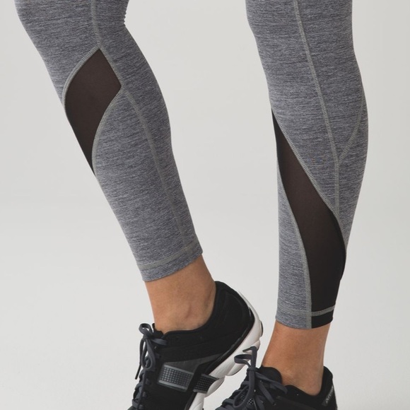 lululemon athletica Gray and Black Leggings - Picture 6 of 14